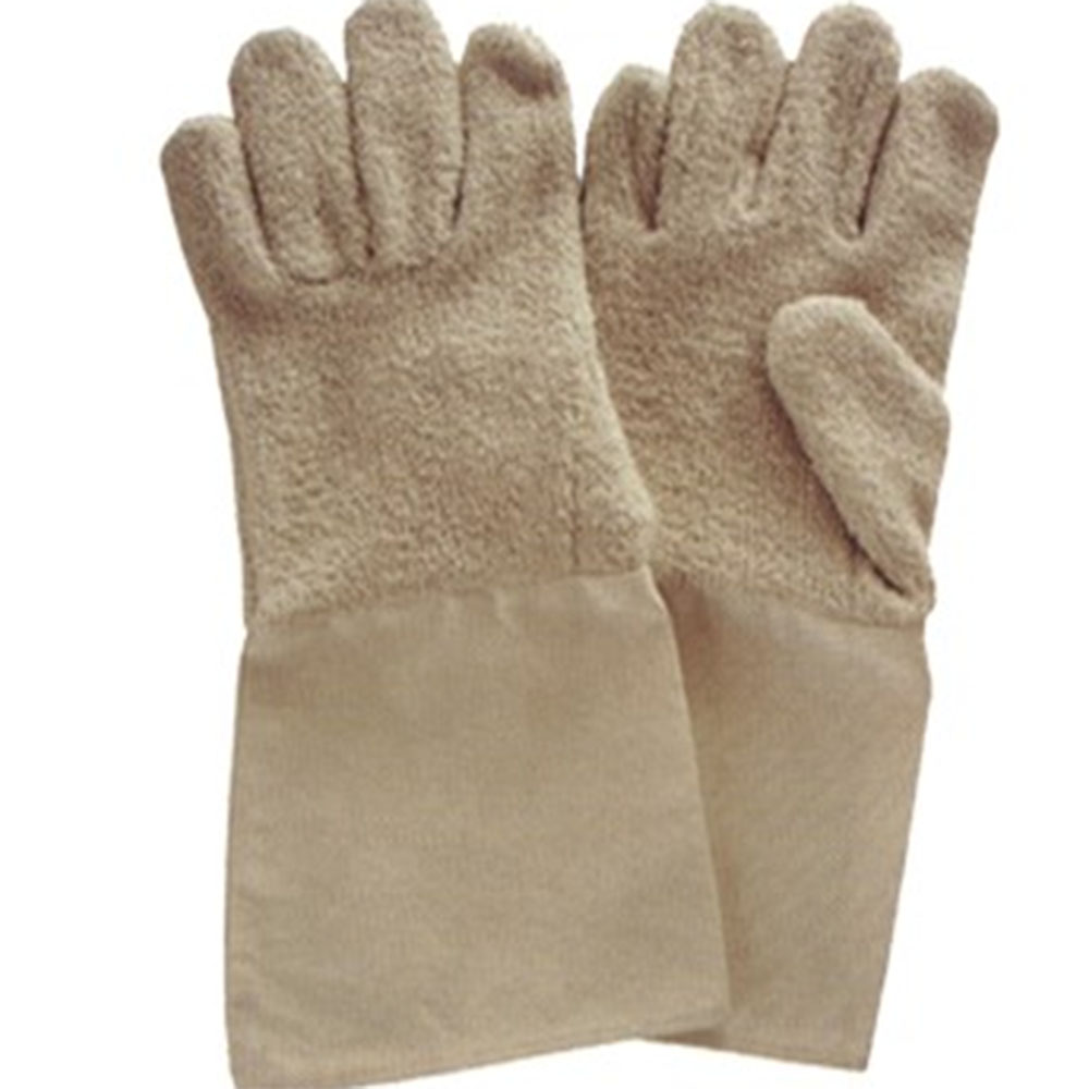 Terry Cotton gloves With Canvas Cuff