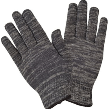 Seamless Knitted colored Striper Gloves