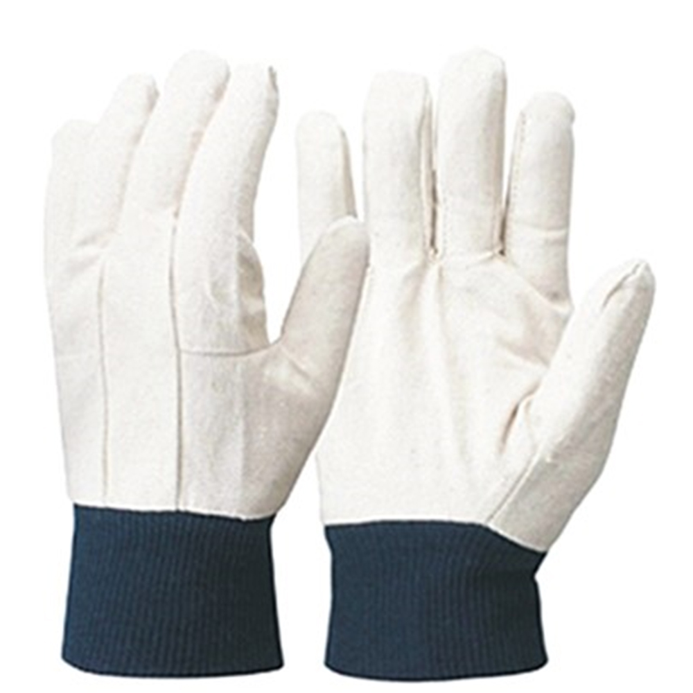 Drill Gloves Wing Thumb Style with Blue Knit wrist
